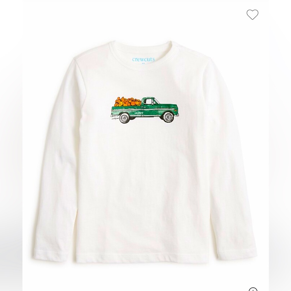 Boys' pumpkin truck graphic tee